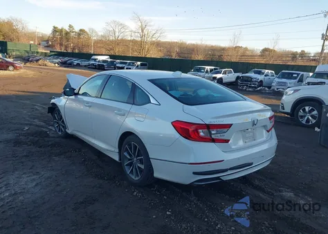 2022 Honda Accord Ex-L z USA, uszkodzony, nr VIN 1HGCV1F50NA019089